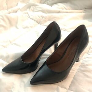 Black Christian Siriano High Heels. Size 5.